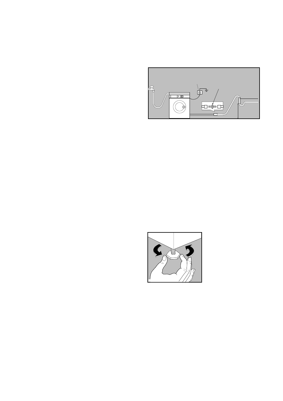 Water drainage, Levelling, Special conditions | Zanussi ZT 102 User Manual | Page 6 / 24