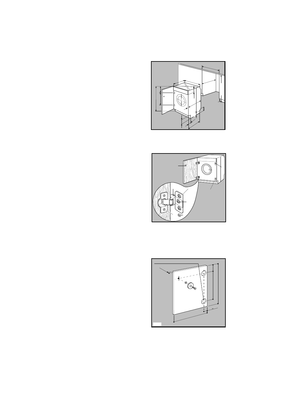 Building-in, Preparation and assembly of the door | Zanussi ZT 102 User Manual | Page 9 / 24