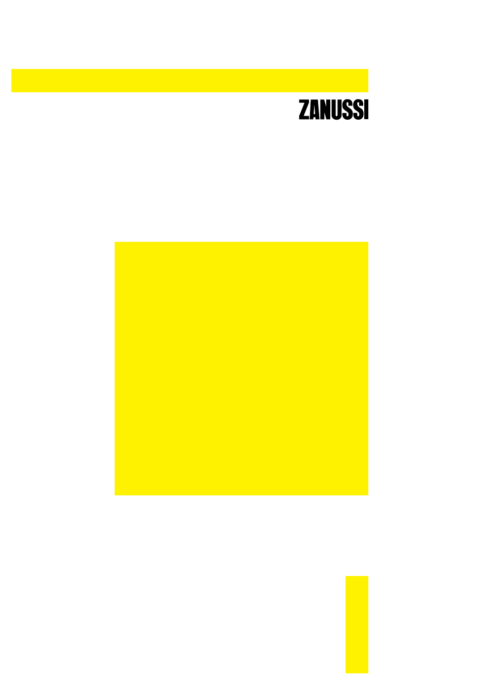 Zanussi FL 1014 V1 User Manual | 21 pages