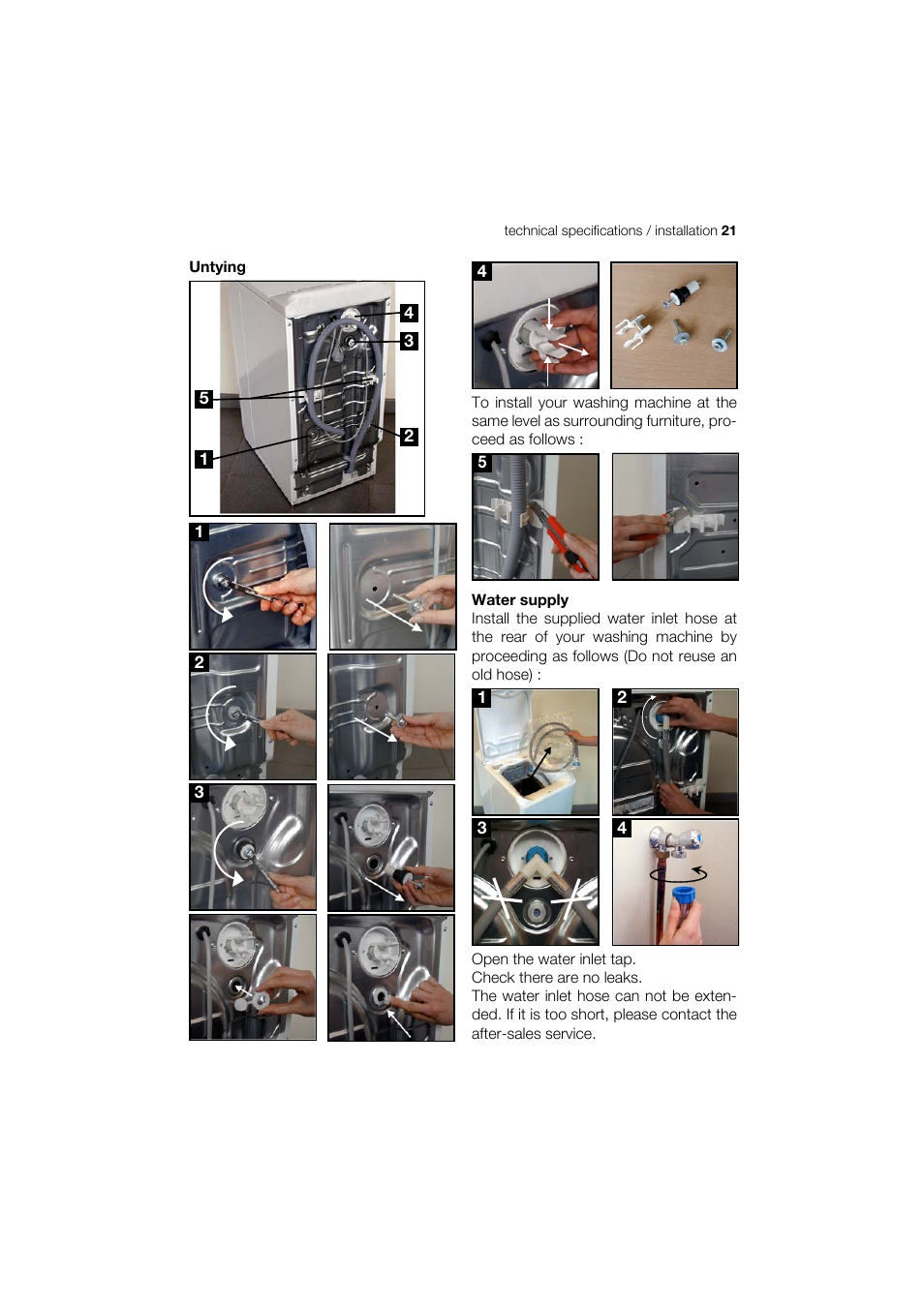 Zanussi ELECTROLUX ZWT 8120 User Manual | Page 21 / 24