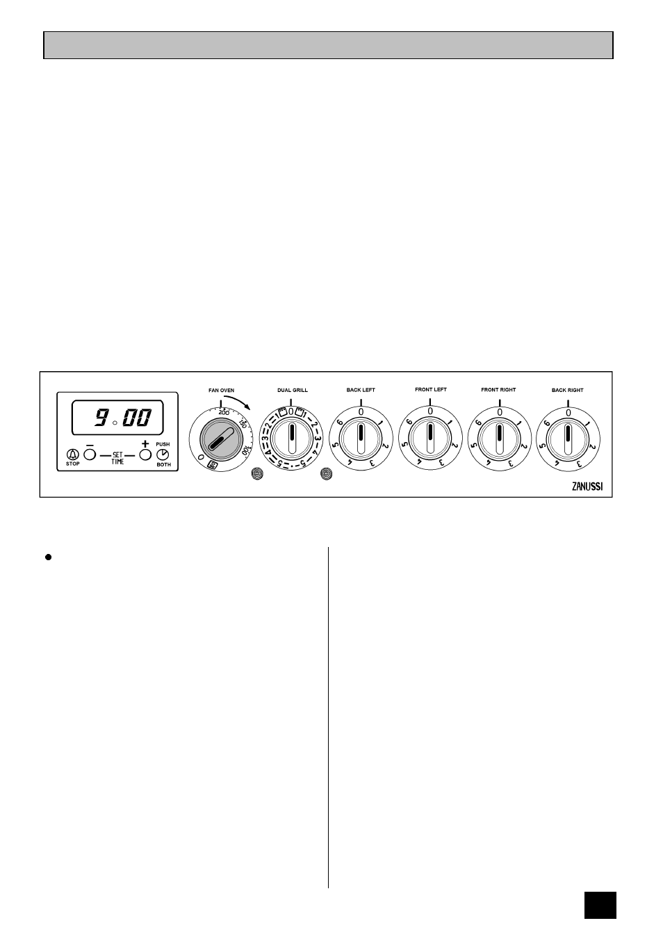 The fan oven | Zanussi ZCE 7350 User Manual | Page 17 / 28