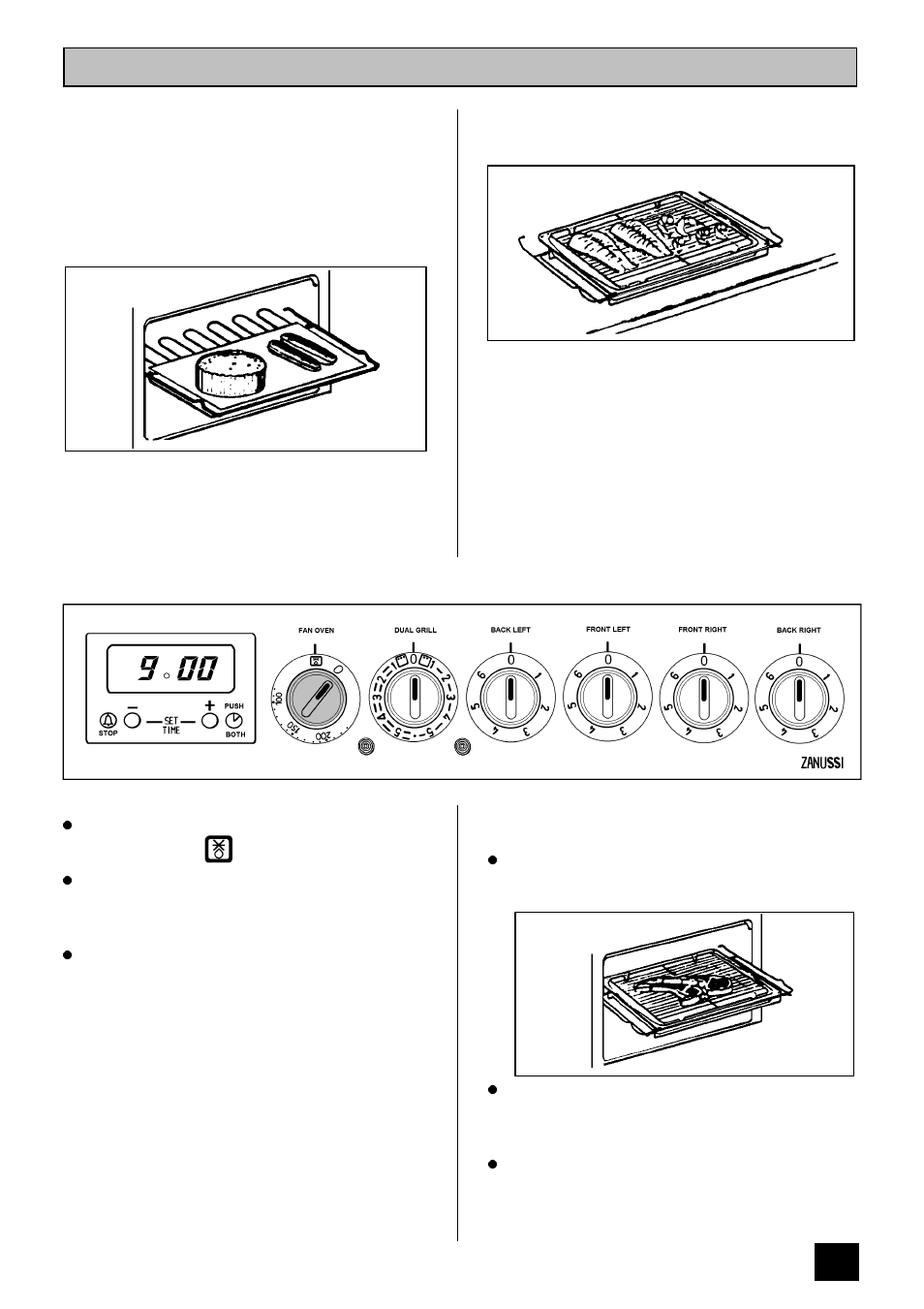Defrosting | Zanussi ZCE 7350 User Manual | Page 21 / 28