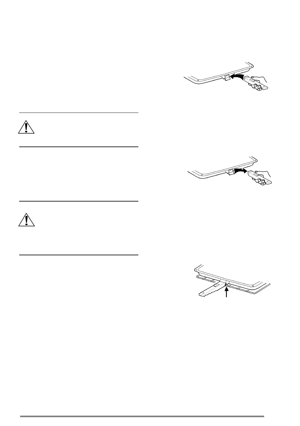 The grill pan and handle, Ensure the handle is properly located, Always remove the grill pan handle during grilling | Zanussi ZCE 5000 User Manual | Page 17 / 40