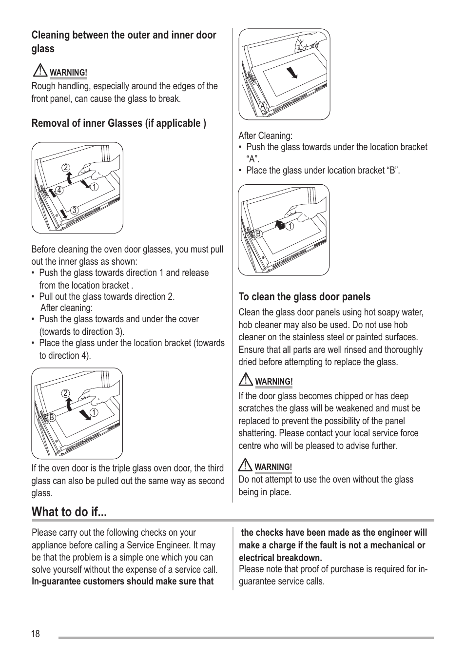 Sayfa18, What to do if | Zanussi SOUNDPOINT SIP 3.0.2 User Manual | Page 18 / 28
