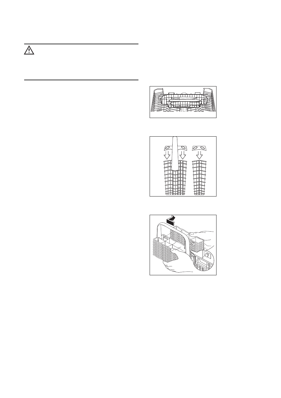 The cutlery basket | Zanussi DES 959 User Manual | Page 11 / 28