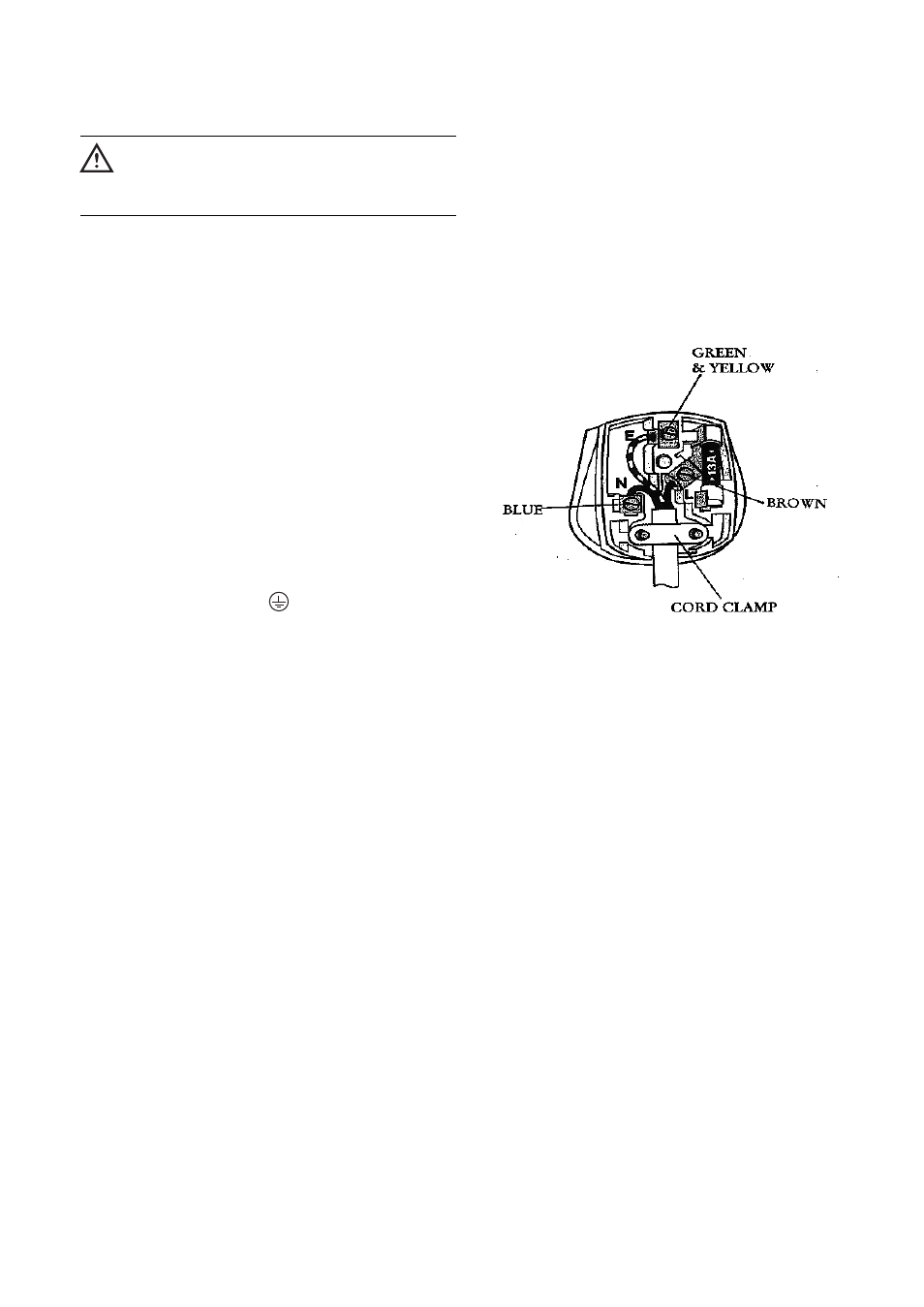 Electrical connection | Zanussi DES 959 User Manual | Page 26 / 28