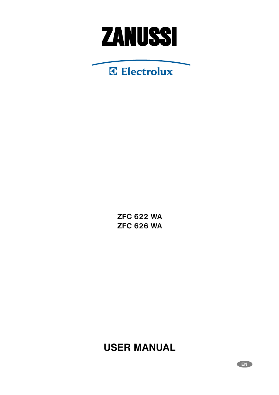 Zanussi ZFC 626 WA User Manual | 8 pages