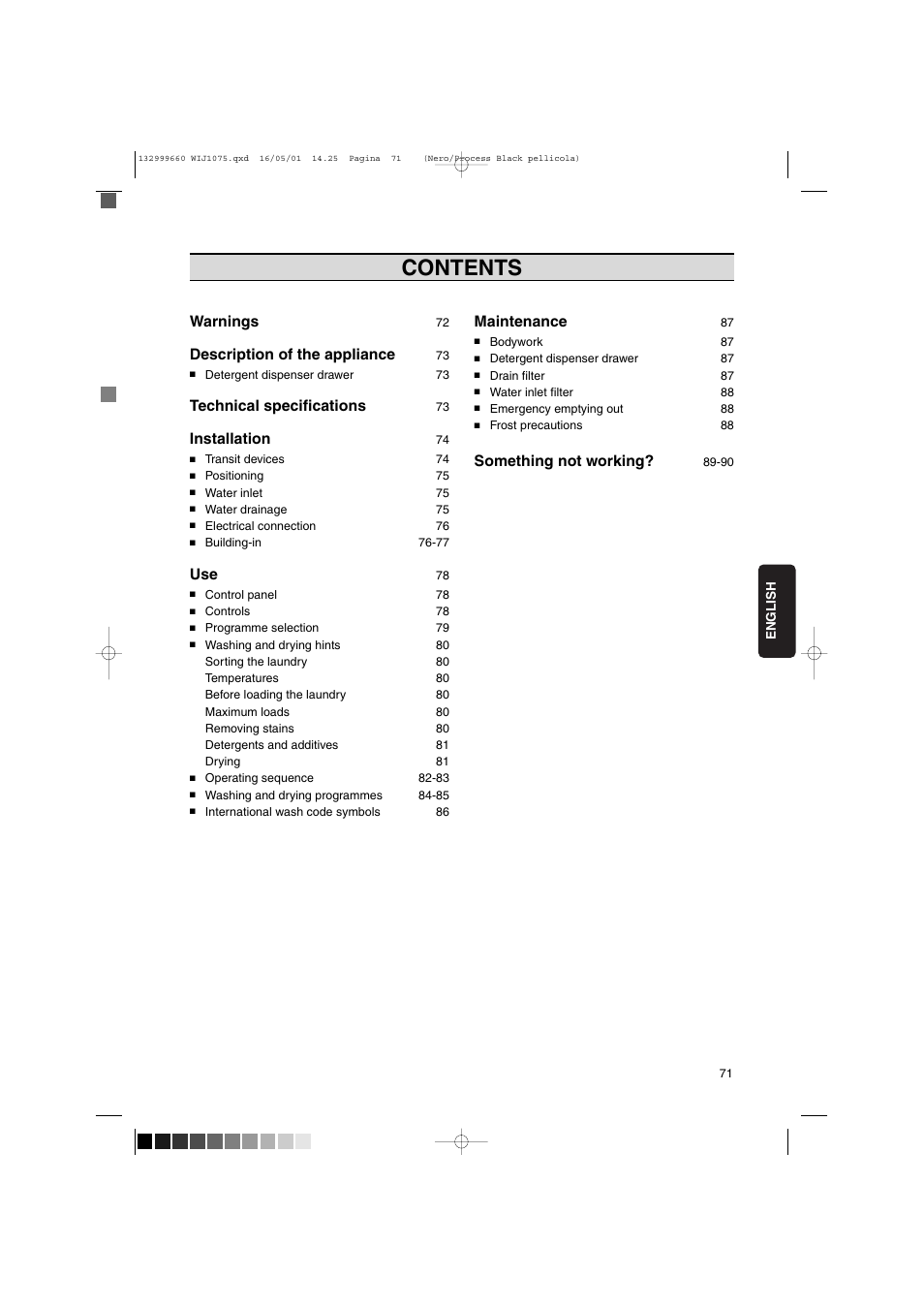 Zanussi WIJ1075 User Manual | Page 3 / 23