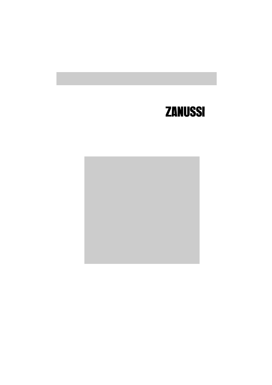 Zanussi ZM 24ST User Manual | 28 pages