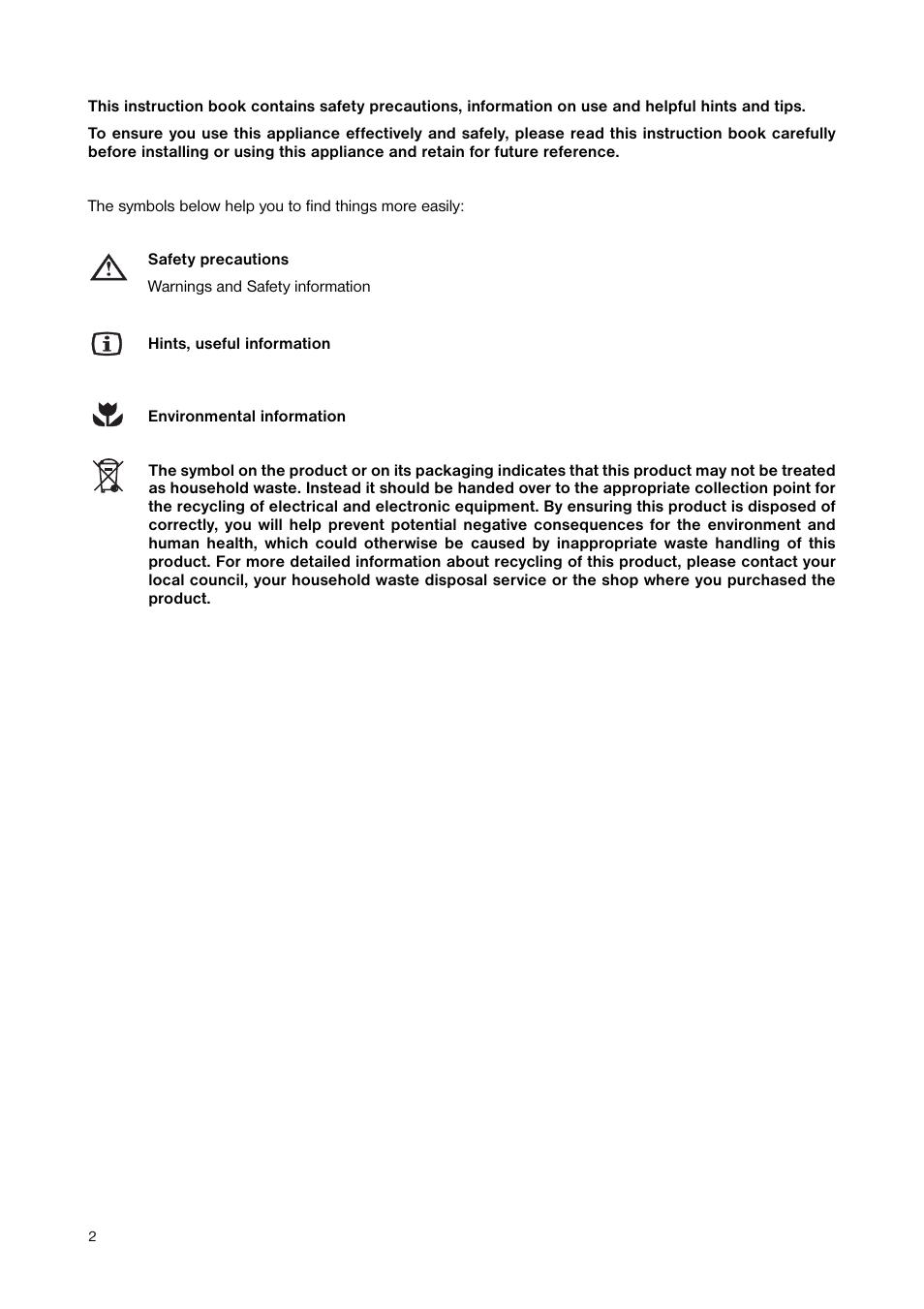 Zanussi ZNB 344 S User Manual | Page 2 / 24