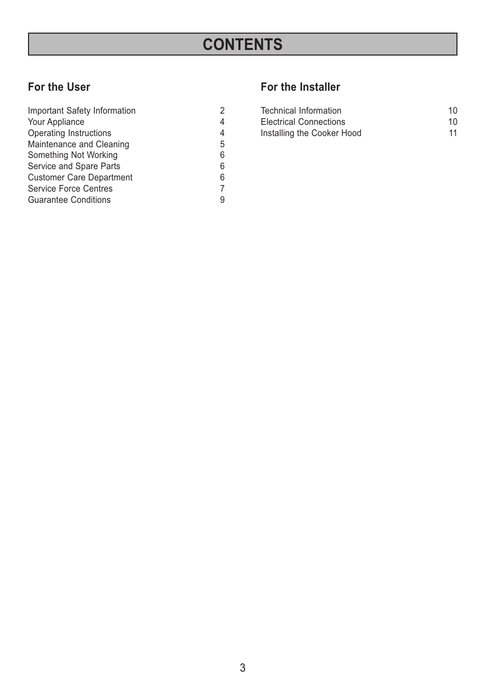 Zanussi ZHC 95 ALU User Manual | Page 3 / 20