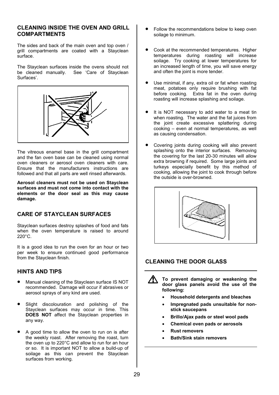 Zanussi ZCE 7690 User Manual | Page 29 / 36