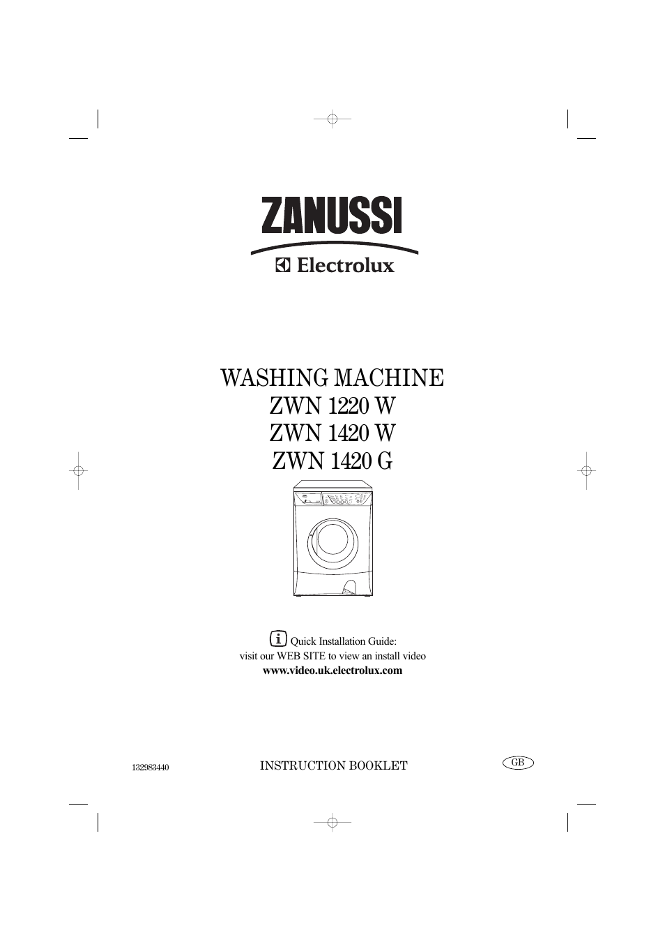 Zanussi ZWN 1420 G User Manual | 28 pages