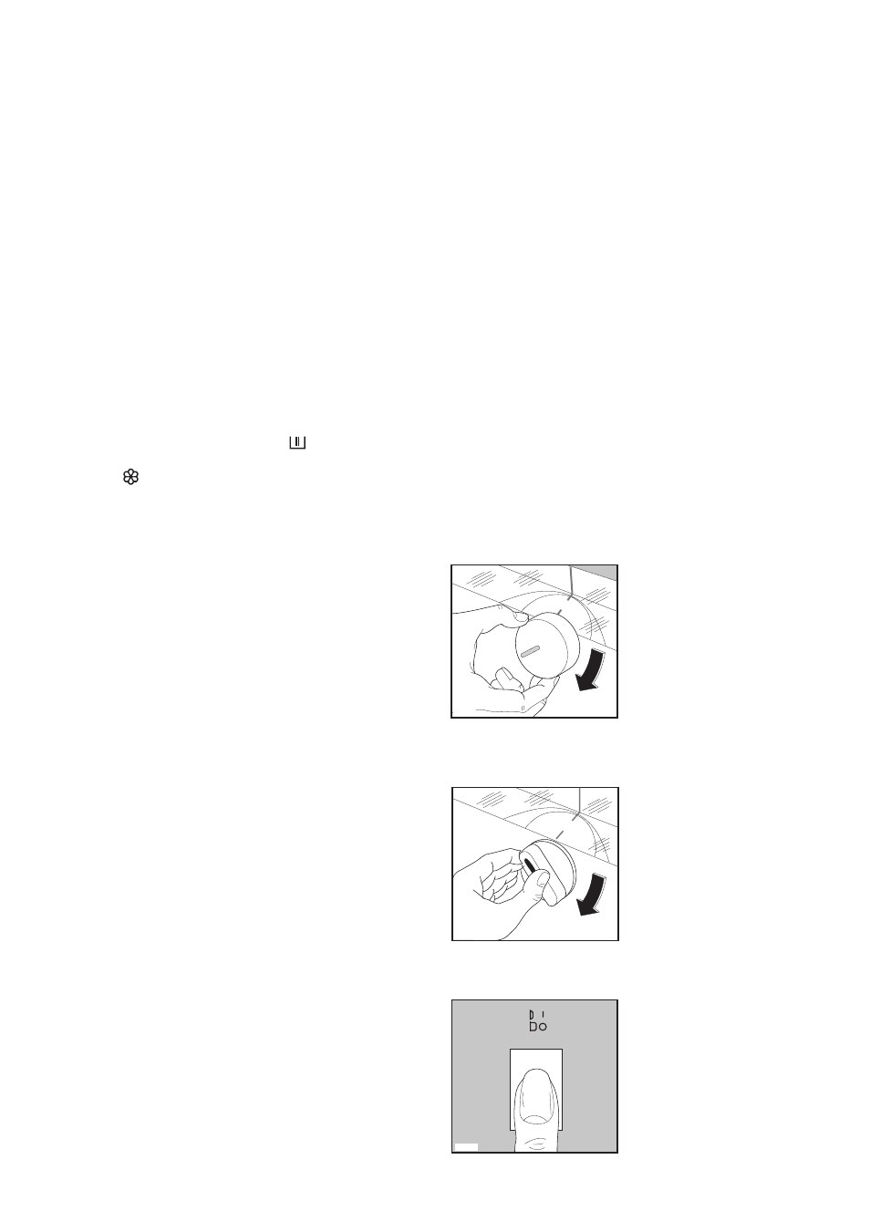 Load the laundry, Measure out the detergent and fabric softener, Select the programme | Select the required option, Select the required time, Start the machine | Zanussi WJS 1397 W User Manual | Page 13 / 31