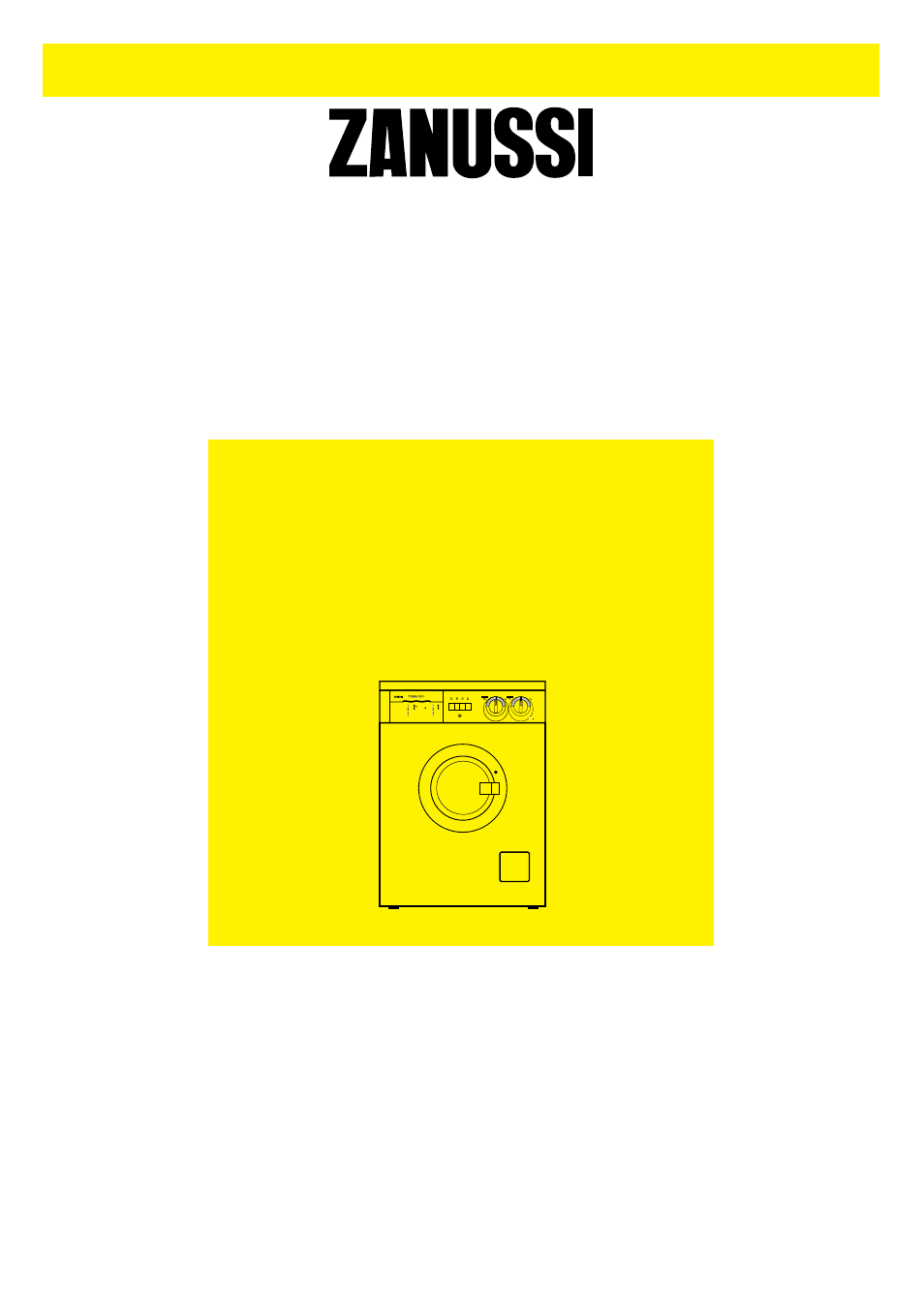 Zanussi WDS 1183 W User Manual | 31 pages