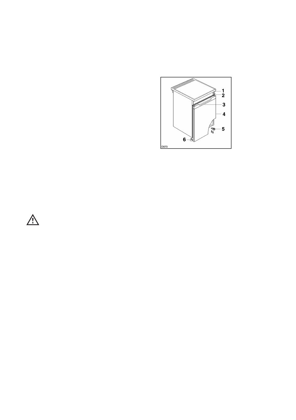 Door reversal | Zanussi ZV 48 RF User Manual | Page 14 / 16