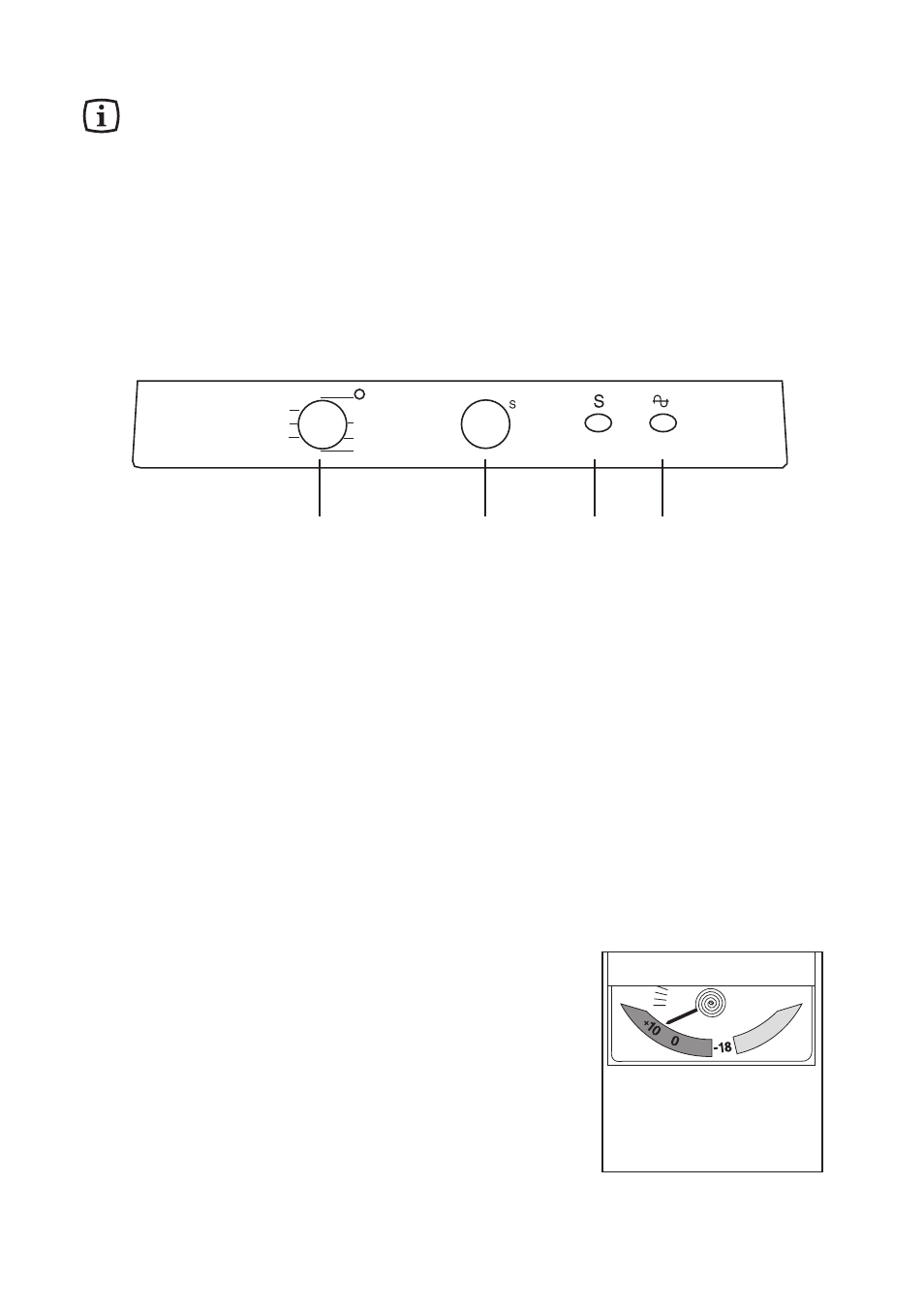 Operation | Zanussi ZV 48 RF User Manual | Page 5 / 16