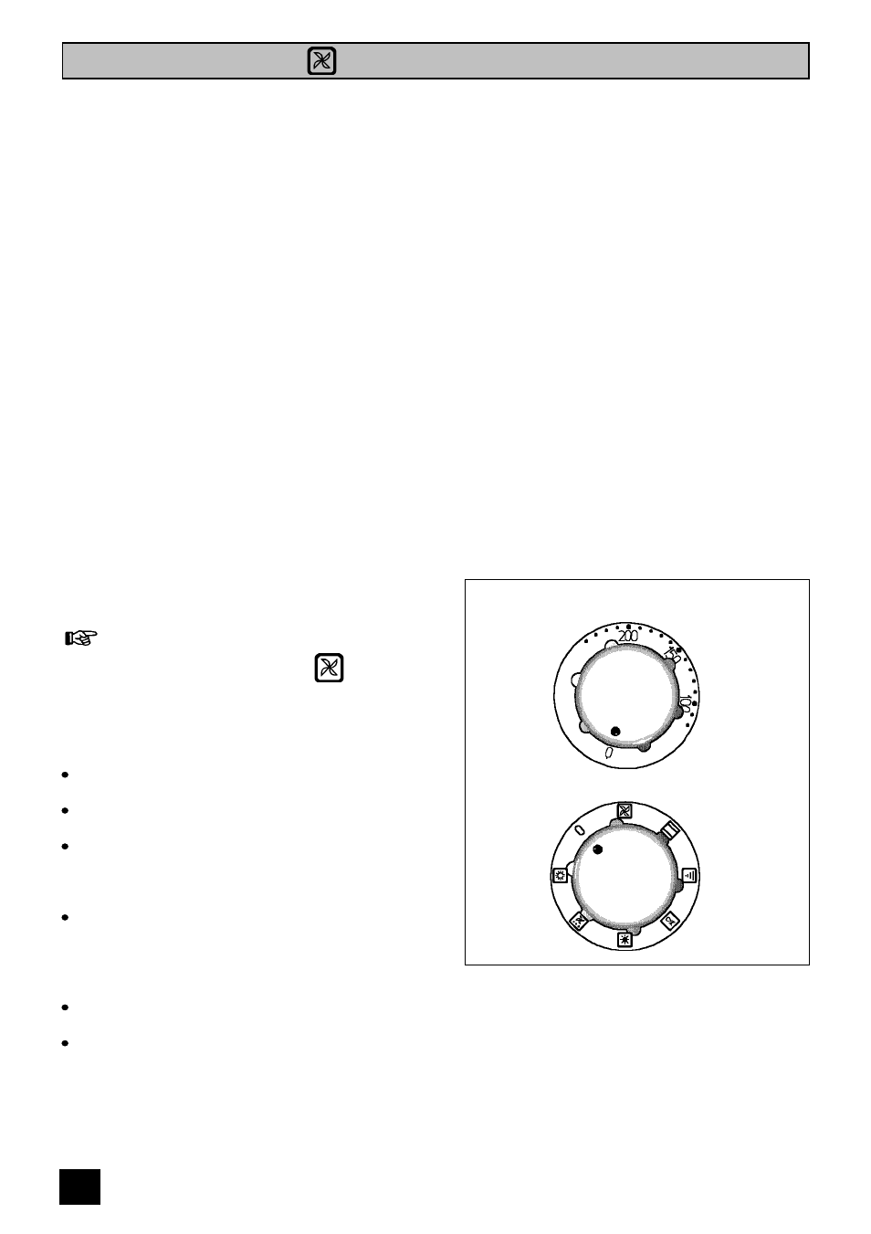 The fan oven, Uses of the fan oven, How to use the fan oven | Zanussi ZHM 868 User Manual | Page 22 / 60