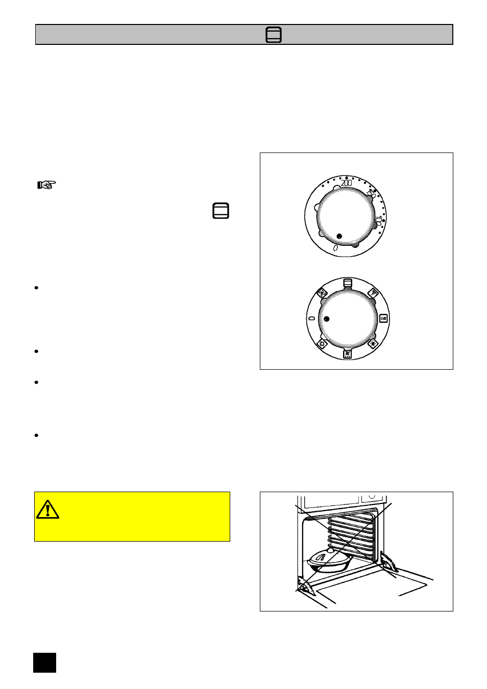 The conventional oven, Uses of the conventional oven, How to use the conventional oven | Zanussi ZHM 868 User Manual | Page 24 / 60