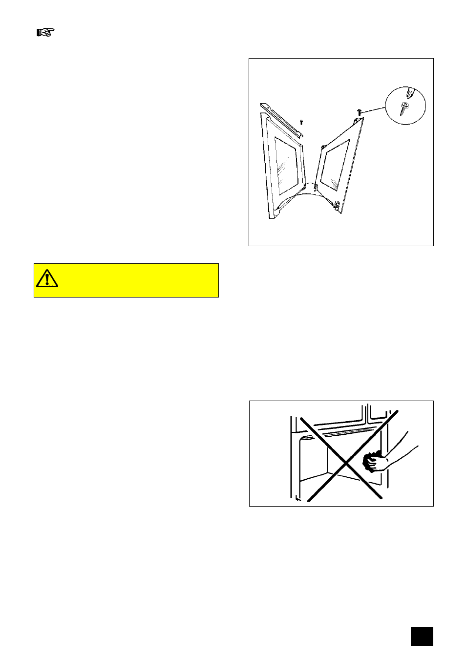 Cleaning the main oven | Zanussi ZHM 868 User Manual | Page 37 / 60