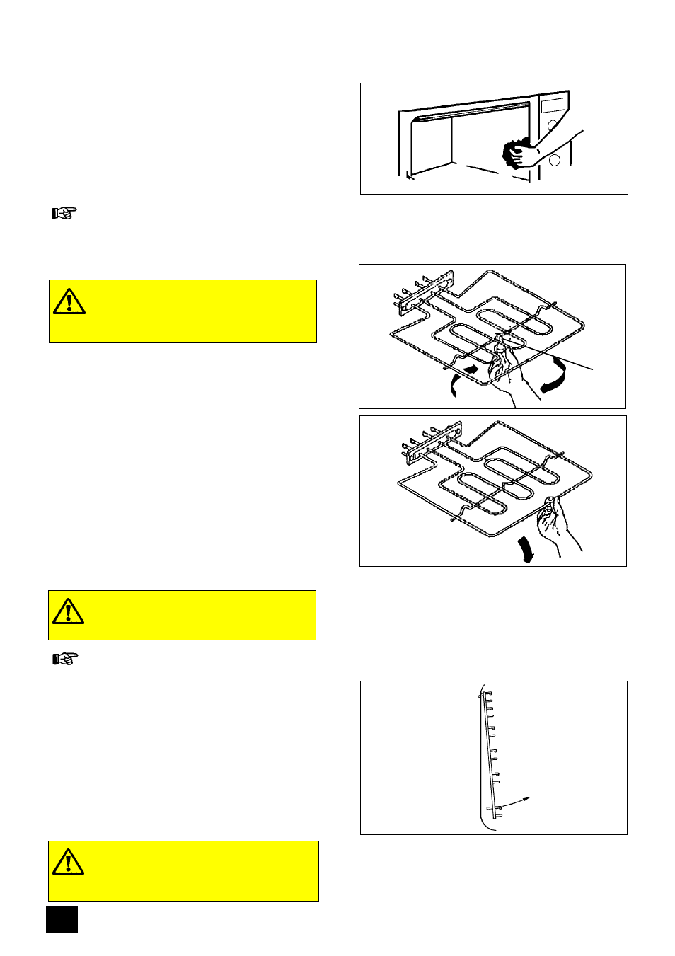 Cleaning the grill / top oven compartment | Zanussi ZHM 868 User Manual | Page 38 / 60