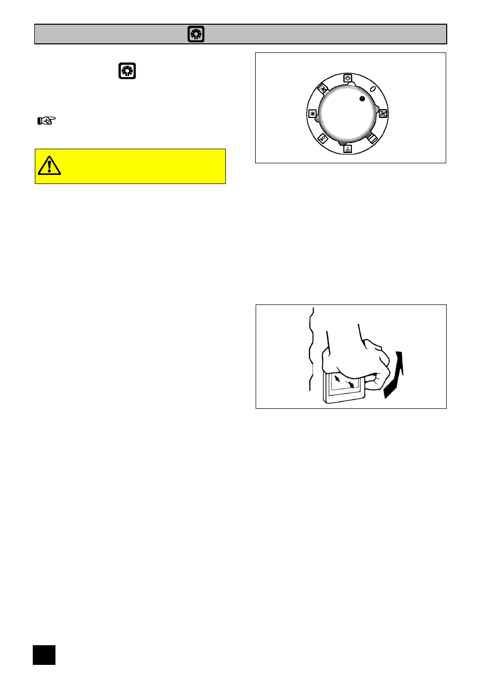 The oven light, Replacing an oven light bulb | Zanussi ZHM 868 User Manual | Page 42 / 60