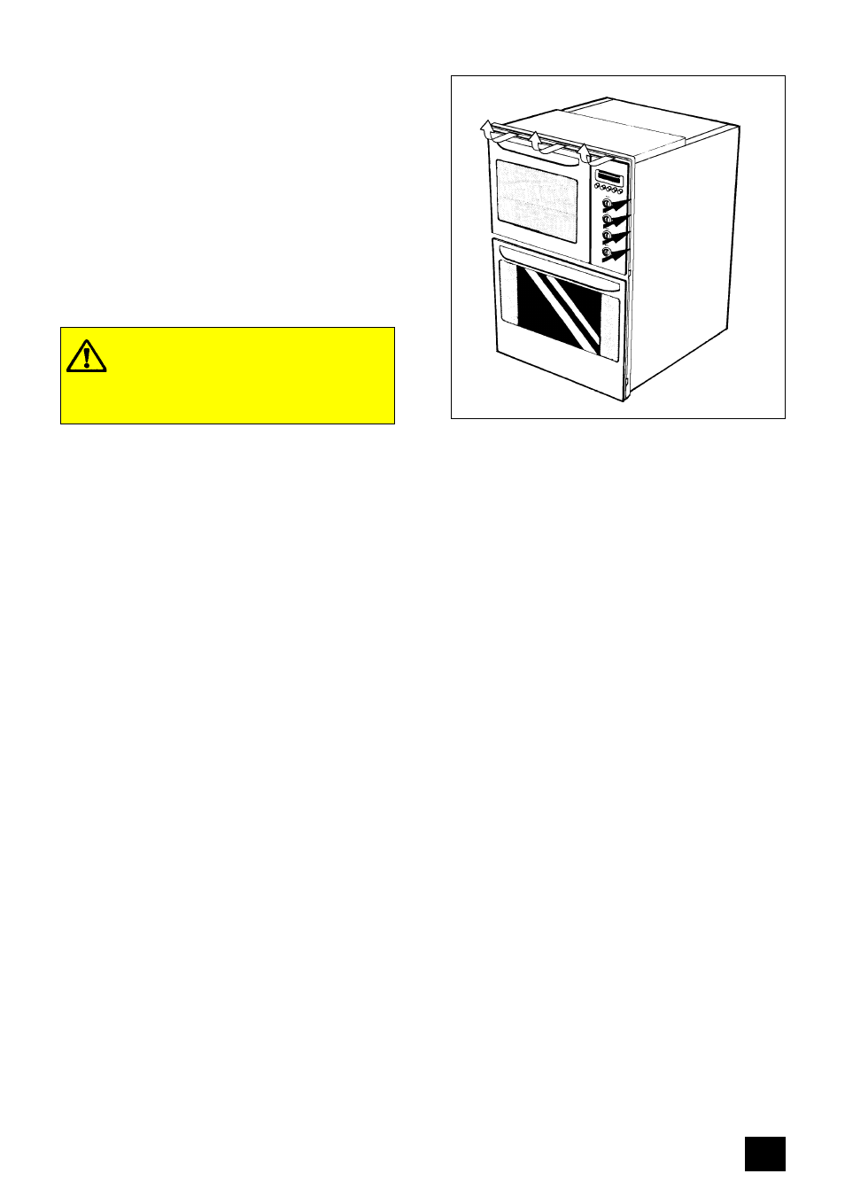 Control panel indicator neons, The cooling fan for the controls | Zanussi ZHM 868 User Manual | Page 7 / 60