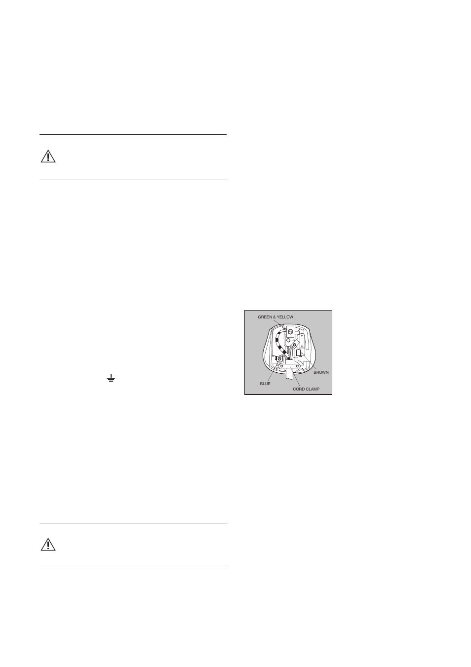 Electrical connections, Permanent connection | Zanussi FLS 579 C User Manual | Page 19 / 20