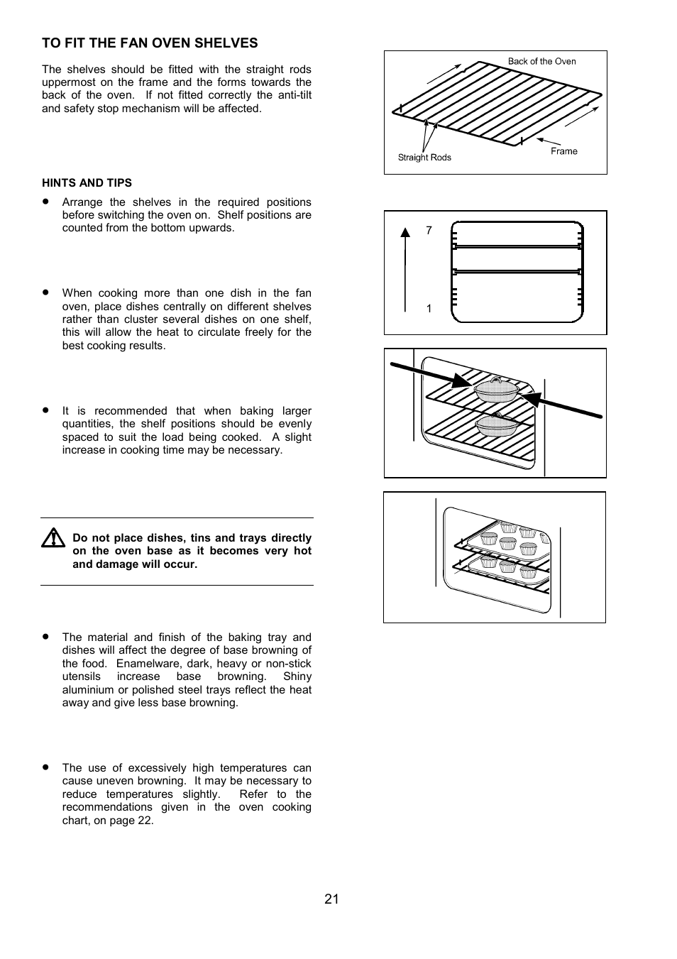 Zanussi ZHF 470 User Manual | Page 21 / 44