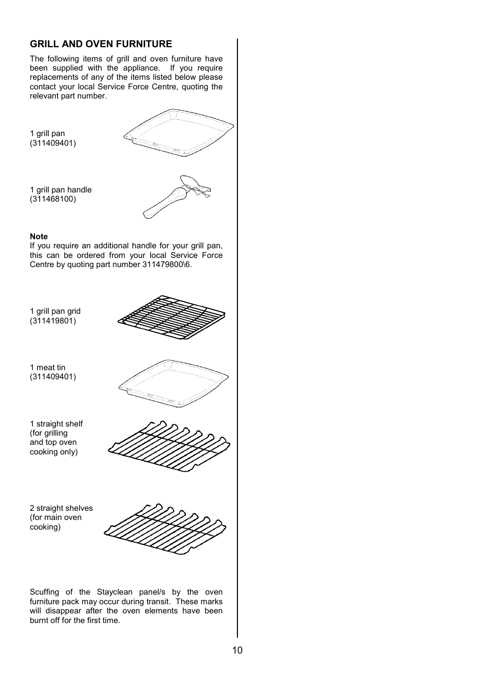 Zanussi ZCE 7701 User Manual | Page 10 / 36