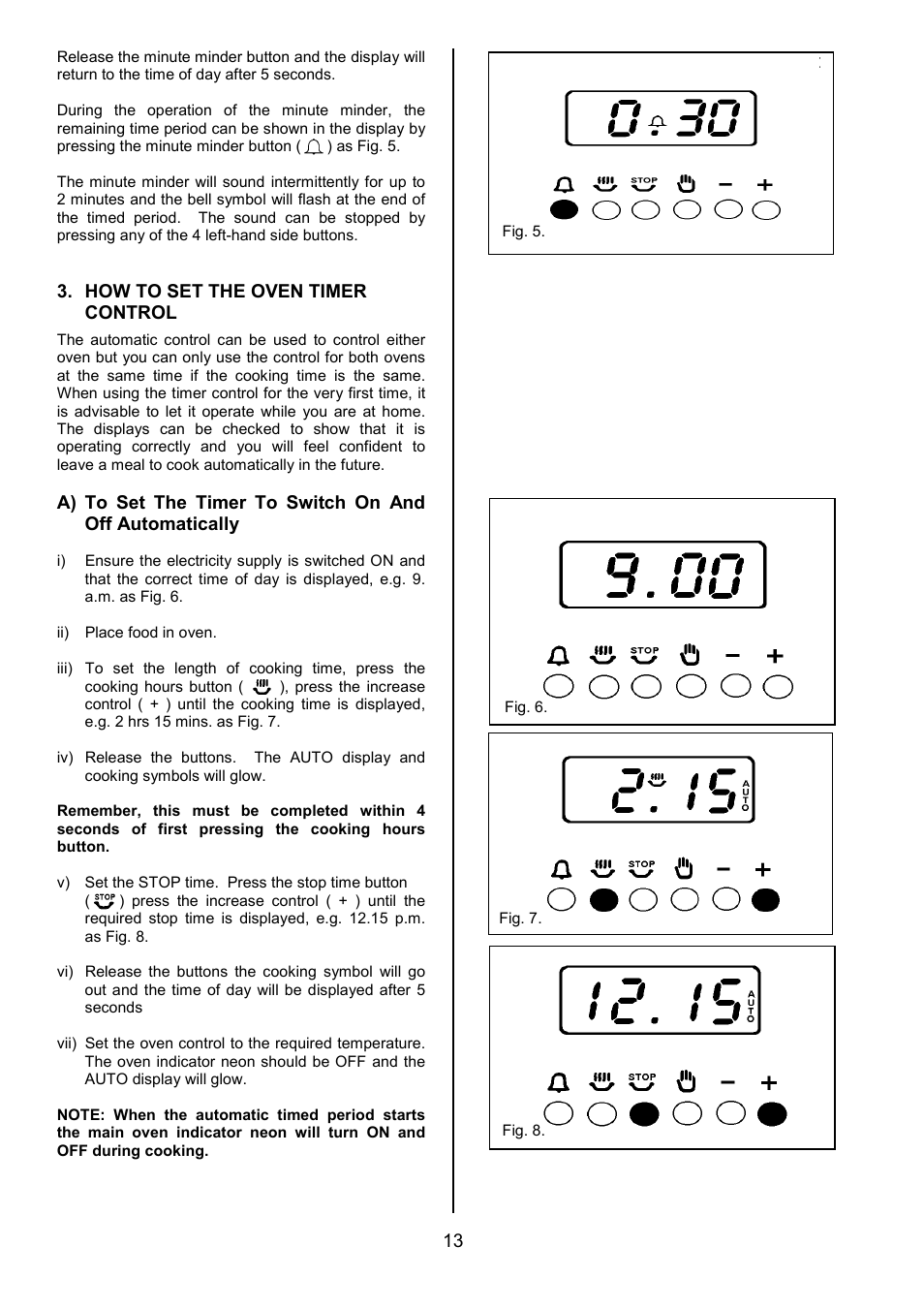 Zanussi ZCE 7701 User Manual | Page 13 / 36