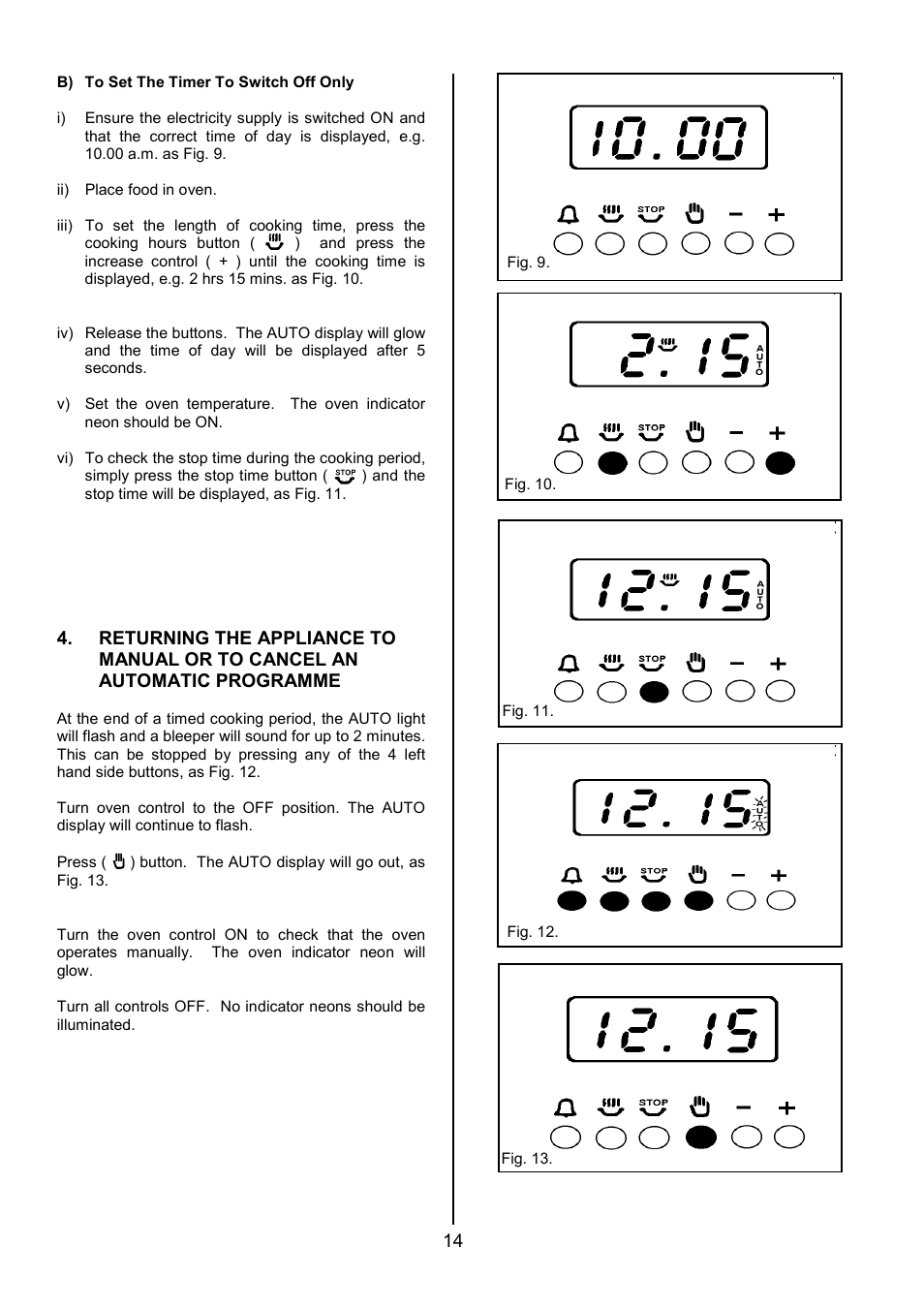 Zanussi ZCE 7701 User Manual | Page 14 / 36