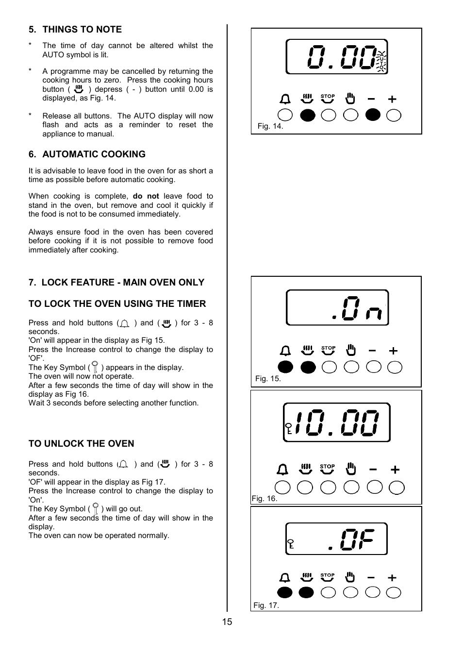 Zanussi ZCE 7701 User Manual | Page 15 / 36