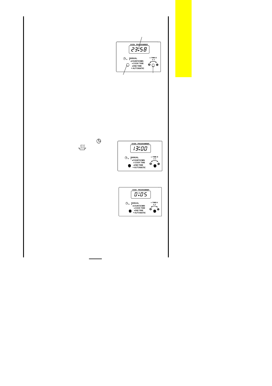 The electronic ti m e r | Zanussi ZDG 862 User Manual | Page 23 / 48