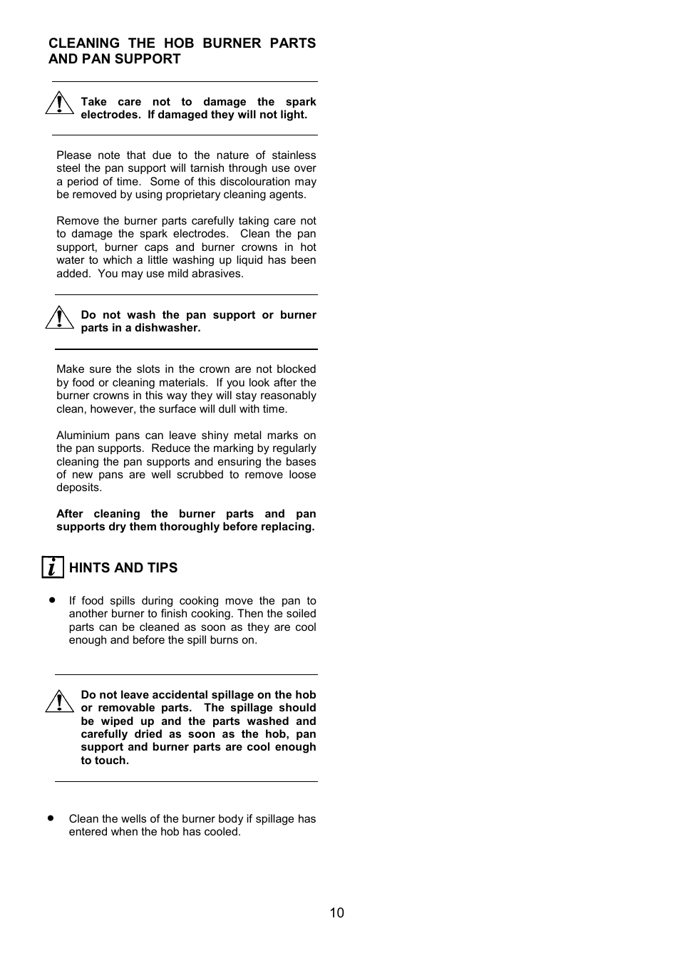 Zanussi ZCM 1000X User Manual | Page 10 / 24