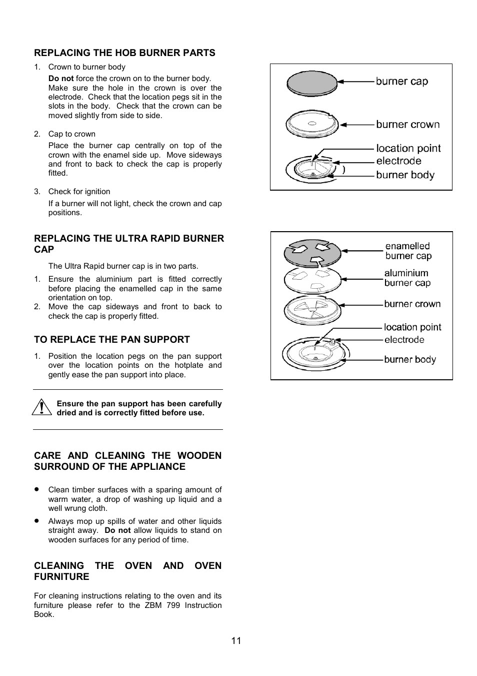 Zanussi ZCM 1000X User Manual | Page 11 / 24