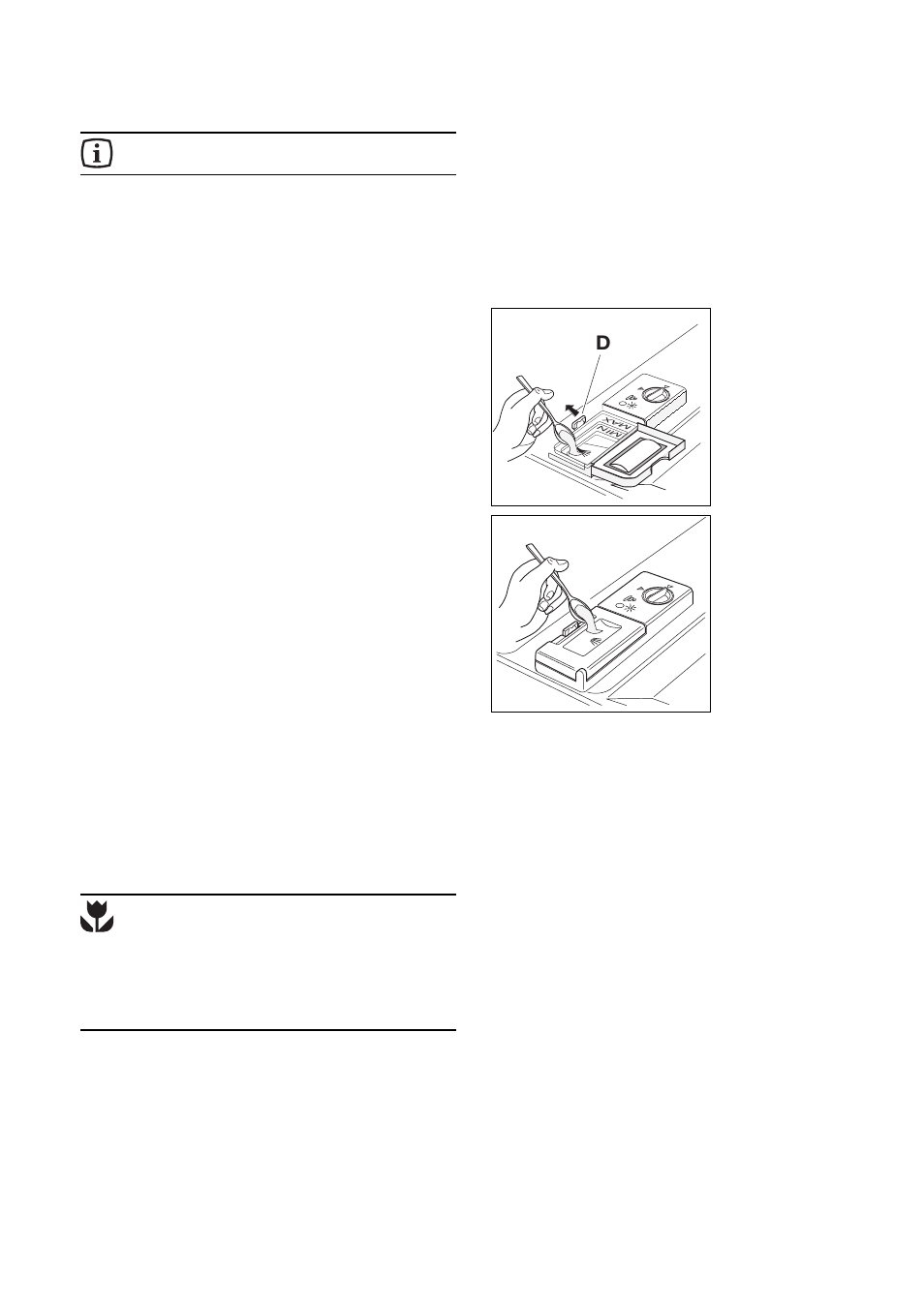 Use of detergent | Zanussi DWS 935 User Manual | Page 10 / 24