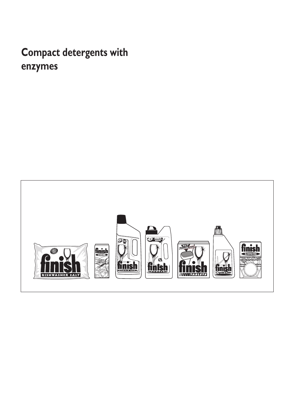 Compact detergents with enzymes | Zanussi ZT 6810 User Manual | Page 11 / 32