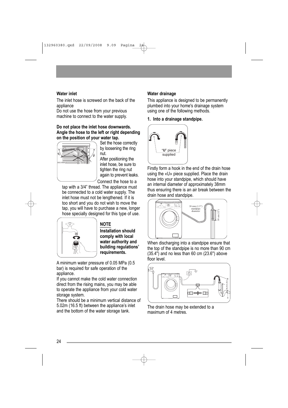 Zanussi ZWF 14070 G1 User Manual | Page 24 / 28