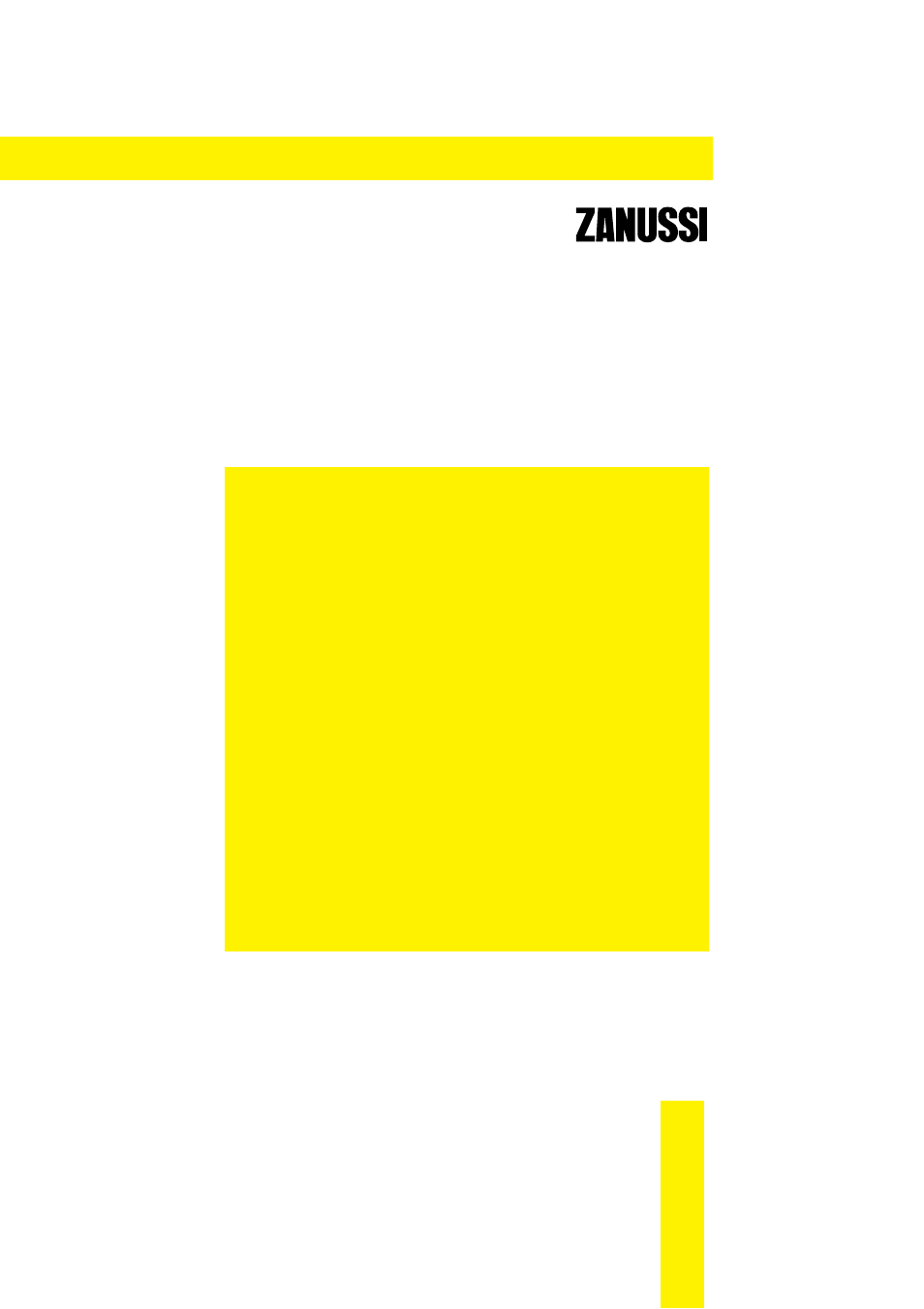 Zanussi PID29GB User Manual | 16 pages