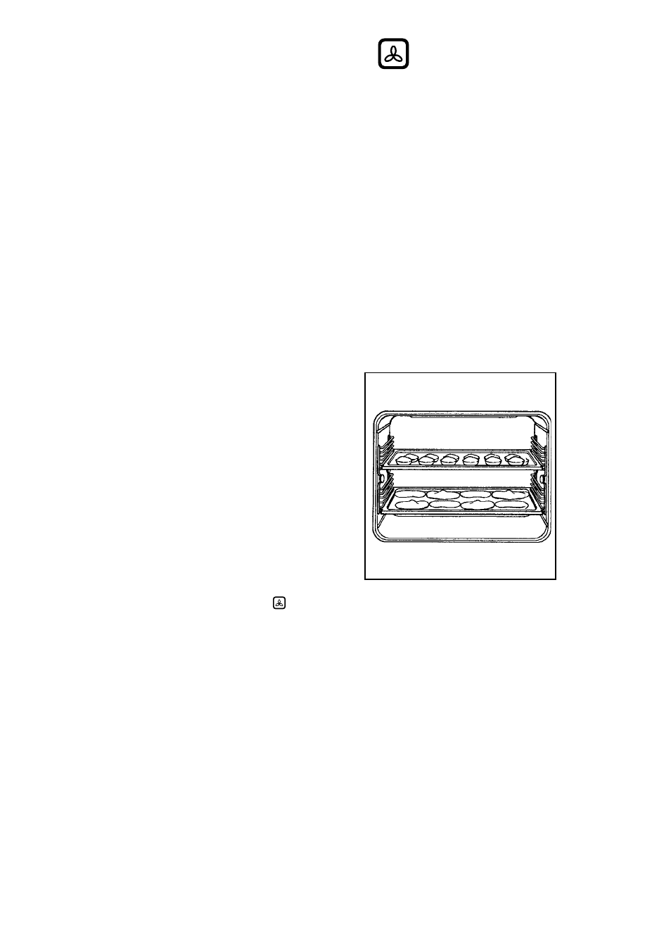 Using the fan oven, Main oven only), How to use the fan oven | Zanussi ZDM 868 User Manual | Page 14 / 30