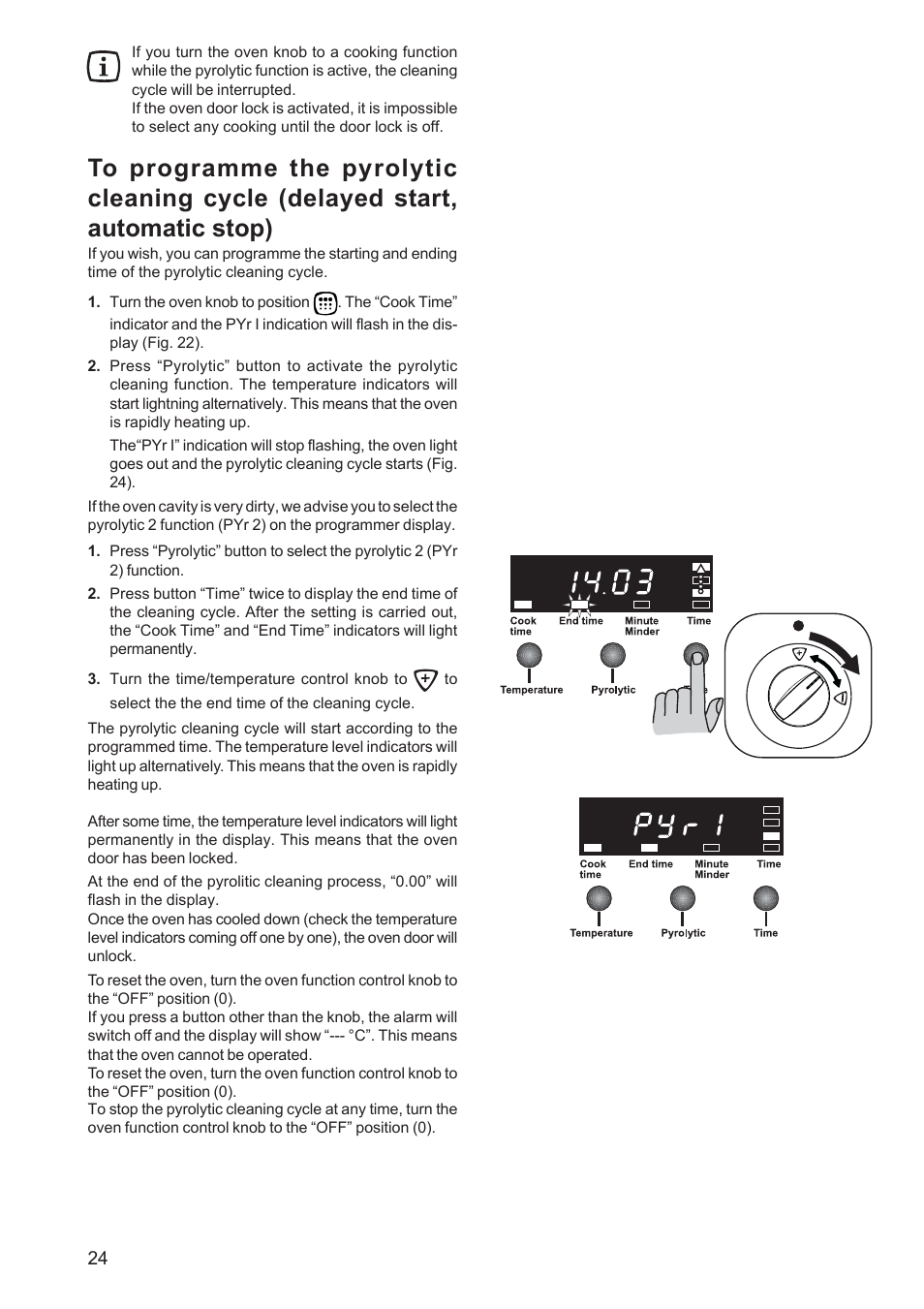 Zanussi ZCE 651 User Manual | Page 24 / 32