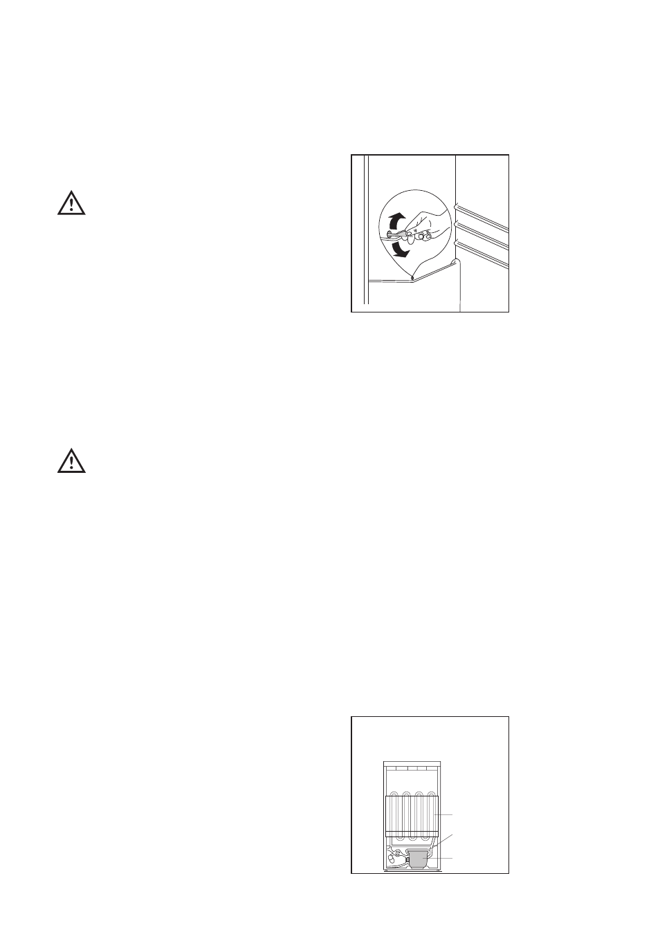 Defrosting, Maintenance and cleaning, Internal cleaning | External cleaning | Zanussi ZTR 57 R User Manual | Page 7 / 16