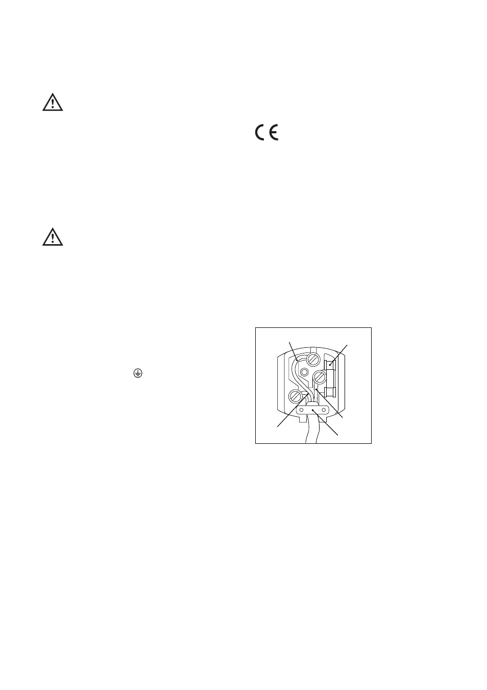 Electrical connection | Zanussi CL 50 SI User Manual | Page 13 / 16