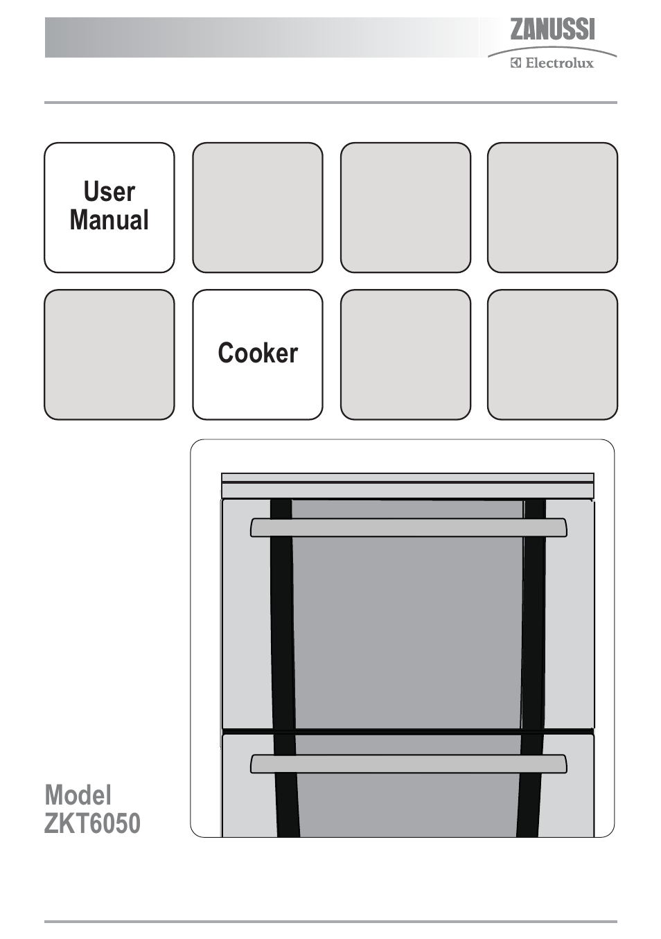 Zanussi ZKT6050 User Manual | 40 pages