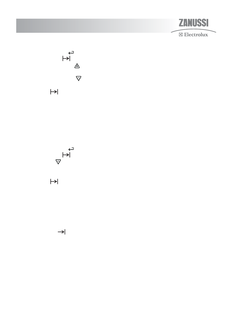 Automatic cooking | Zanussi ZKT6050 User Manual | Page 11 / 40