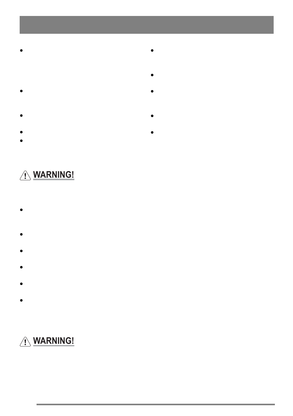 Cleaning and maintenance, Warning | Zanussi ZKT6050 User Manual | Page 4 / 40