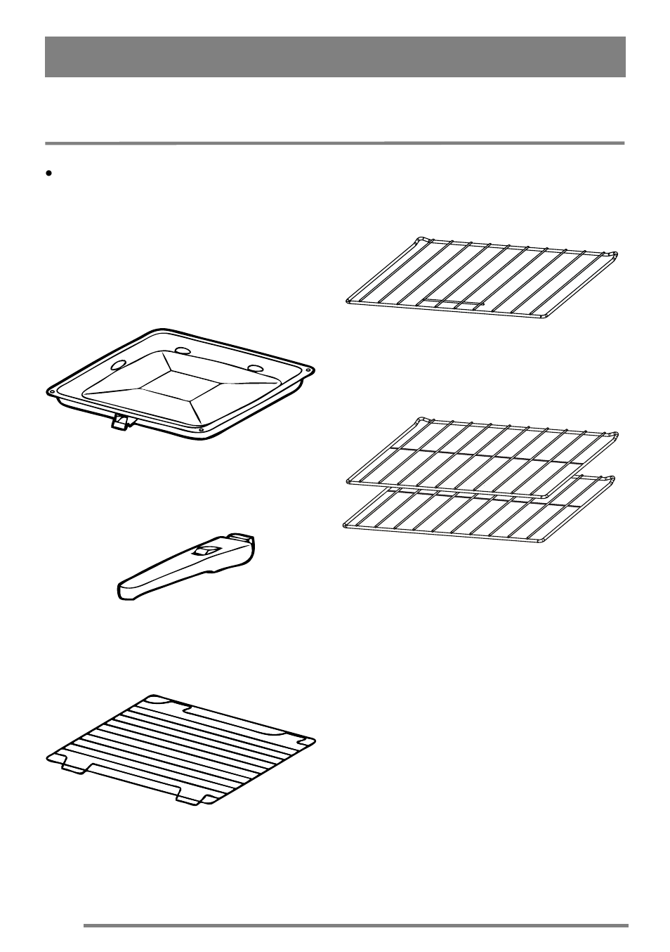 Grill and oven furniture | Zanussi ZKT6050 User Manual | Page 8 / 40