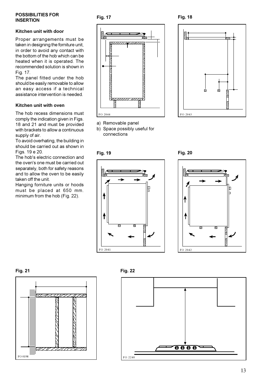 Zanussi ZGF 647 User Manual | Page 13 / 16