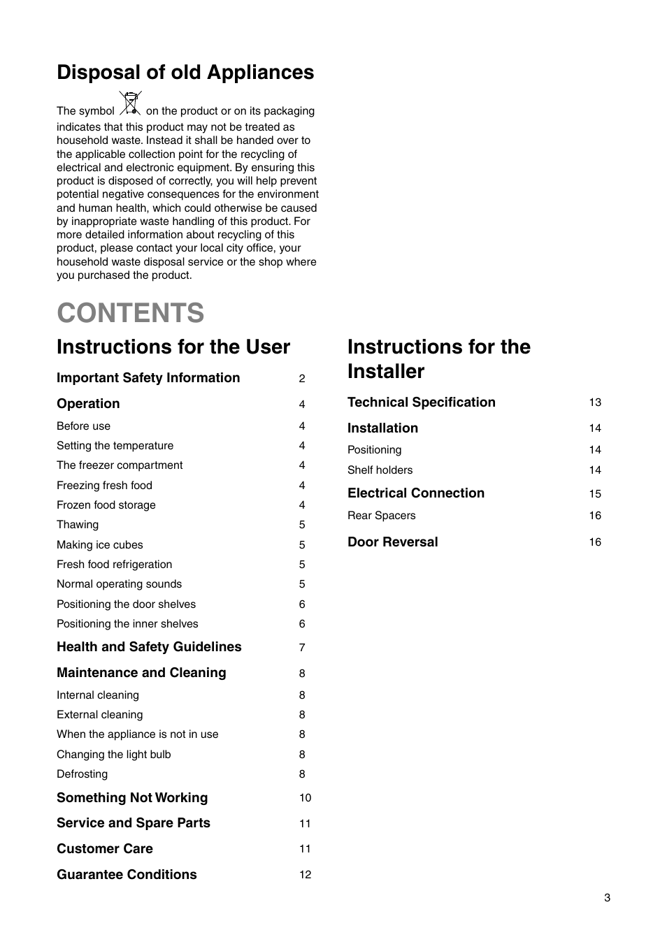 Zanussi ZRB 7825 W User Manual | Page 3 / 20